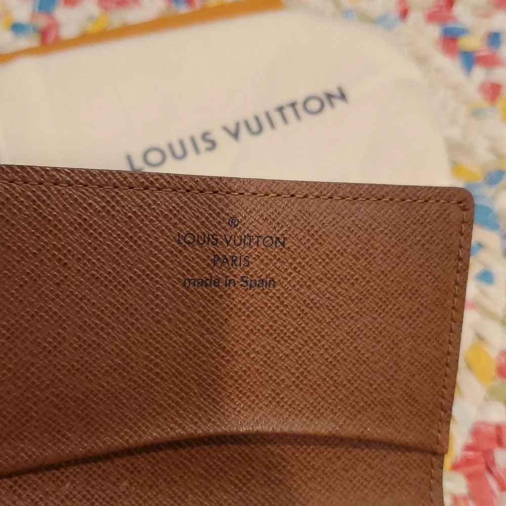 Authentic Louis Vuitton Monogram Cardholder Wallet, Box, Dustbag ... Like New - Picture 7 of 9